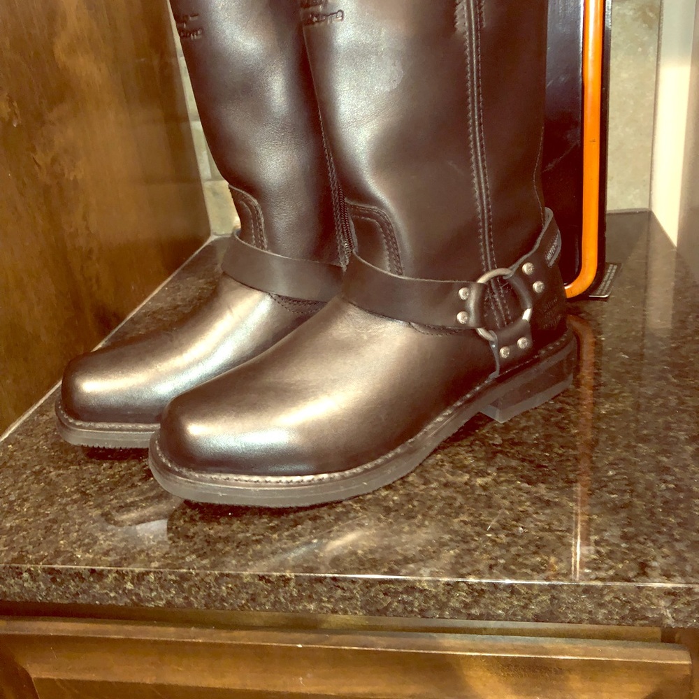 Mens Harley Davidson Hustin  Boots Sizes 9 & 10